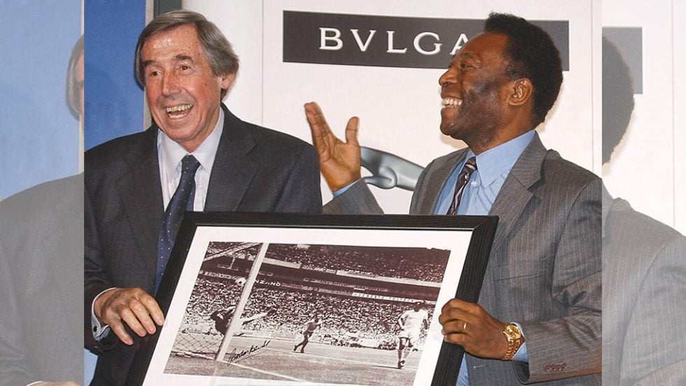 gordon banks - pele